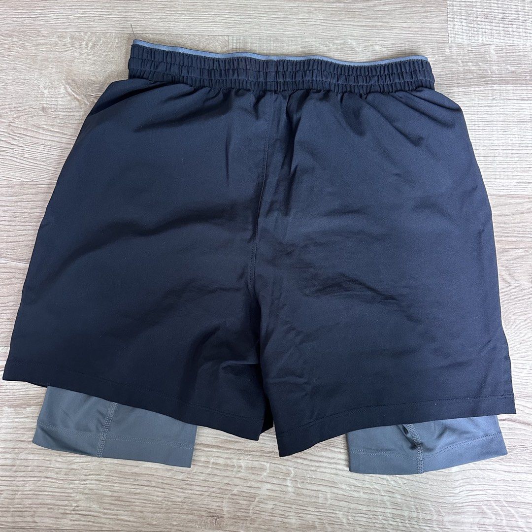 Under Armour UA Men's Qualifier 2 in 1 Running Training Shorts Tights Hyrox Gym Lululemon alo (Category: Activewear) located in Singapore. Submitted by perfect_italiano (Listing ID 1441111604, Image 3). Description: Under Armour UA Men's Qualifier 2 in 1 Training Shorts Size S .