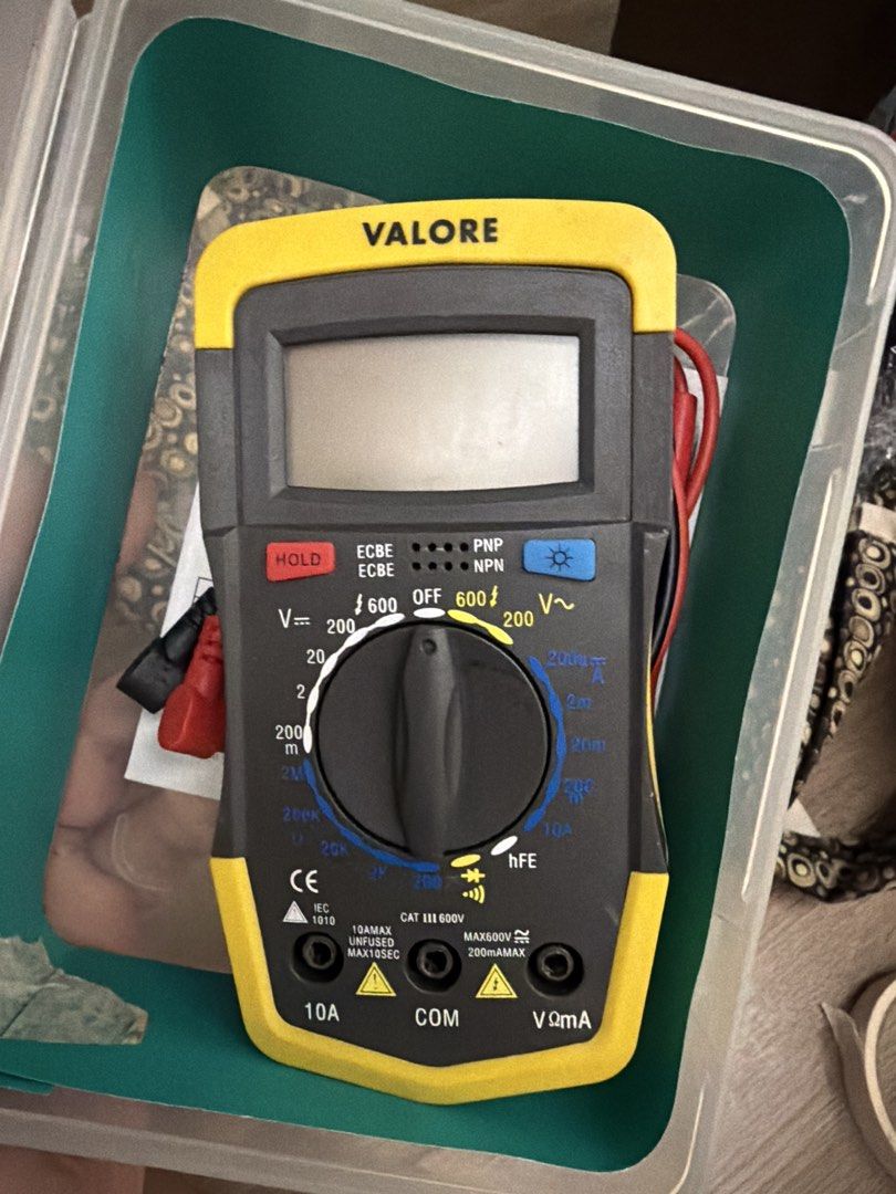Valore Multimeter CAT III 600V469531331648573440