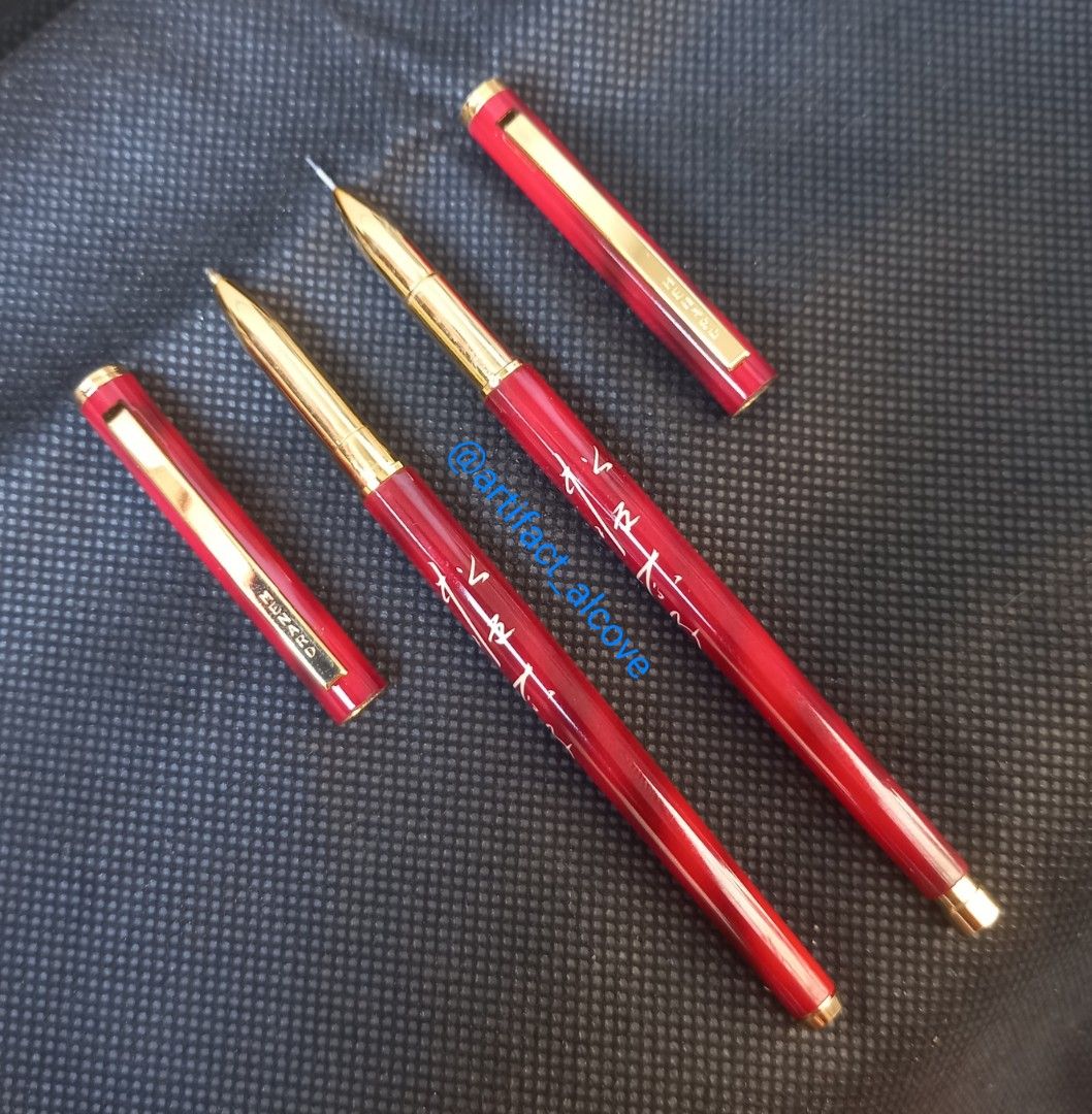 Vtg Menard Giebel Platinum Ballpoint Mech Pen signed Keiko Matsuzaka Lmtd Rare Collectible Art Decor Office School Display Vintage Antique (Category: Stationery & School Supplies) located in Santa Rosa. Submitted by artifact_alcove (Listing ID 1441096787, Image 2). Description: kindly READ first. basahin muna MAIGI. Vtg Limited RARE Menard Giebel Pen Set. made by Platinum. Ballpoint and 0.5 Mech Pen. w/ Popular Showa Era Actress Keiko Matsuzaka' 