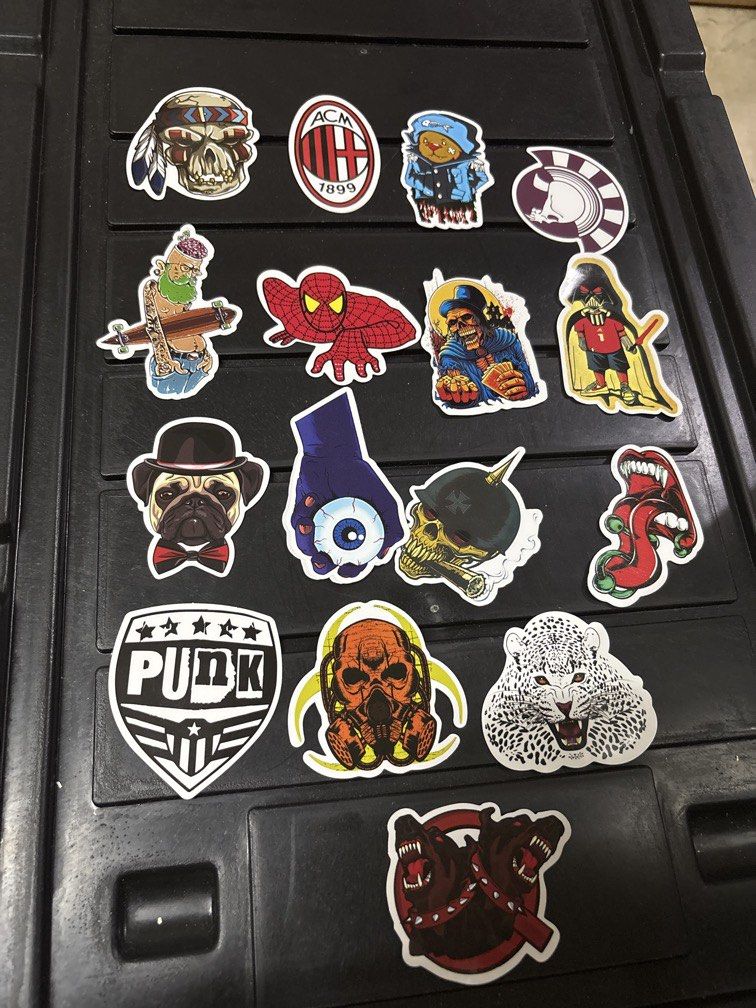 Waterproof sticker set for laptop and motor (Category: Laptops & Notebooks) located in Manila. Submitted by vintageaccessories (Listing ID 1441121505, Image 1). Description: .