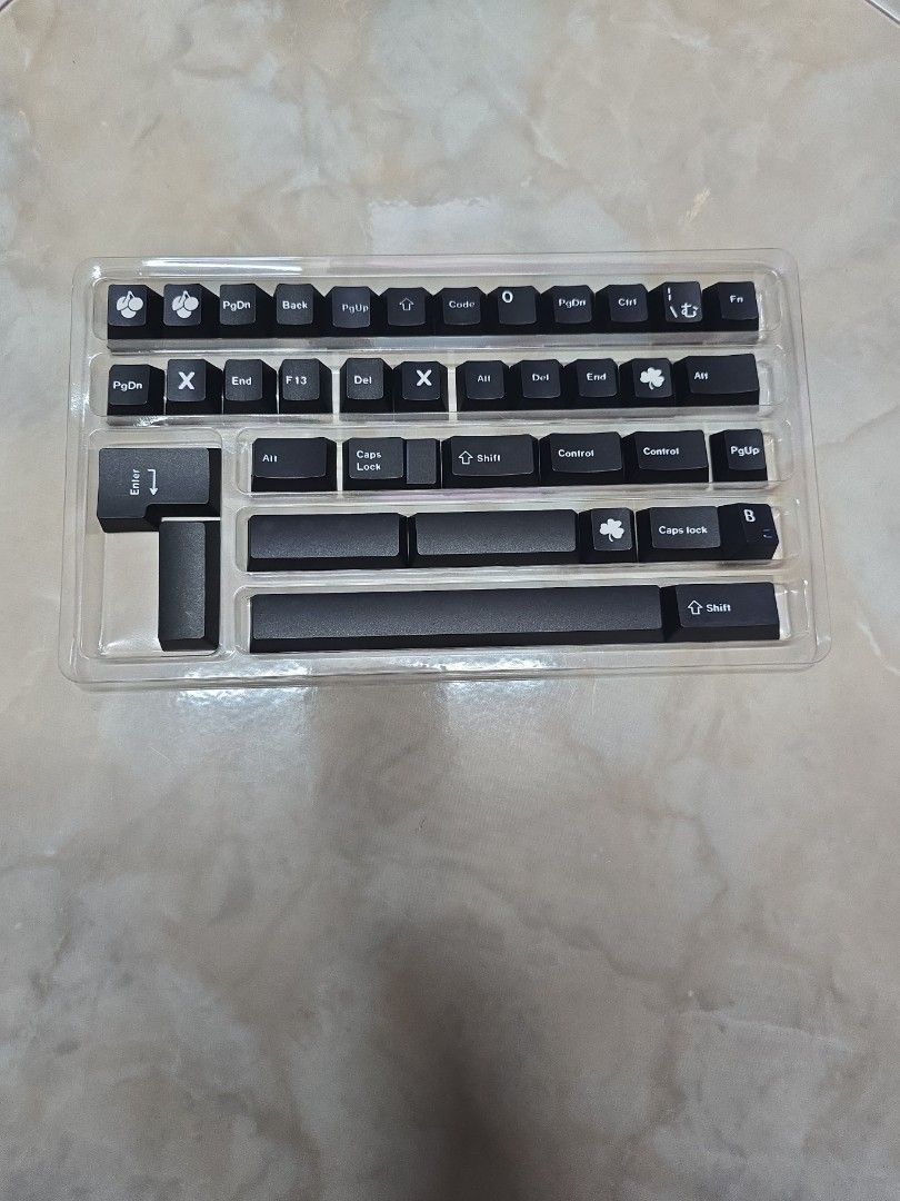 White on Black Keycaps469522341209712643