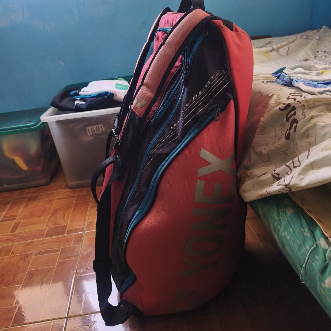 Yonex Badminton Tennis Backpack Bag (Category: Racket and Ball Sports) located in San Juan, Ilocos Sur. Submitted by jd_thrifted (Listing ID 1441003938, Image 2). Description: .