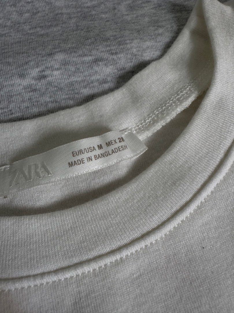 Authentic Zara Short Sleeves Tshirt (2 pcs) - Size M (Category: Shirts) located in Bulacan. Submitted by versataliana (Listing ID 1440956172, Image 3). Description: Product Number: 2335/637/251.