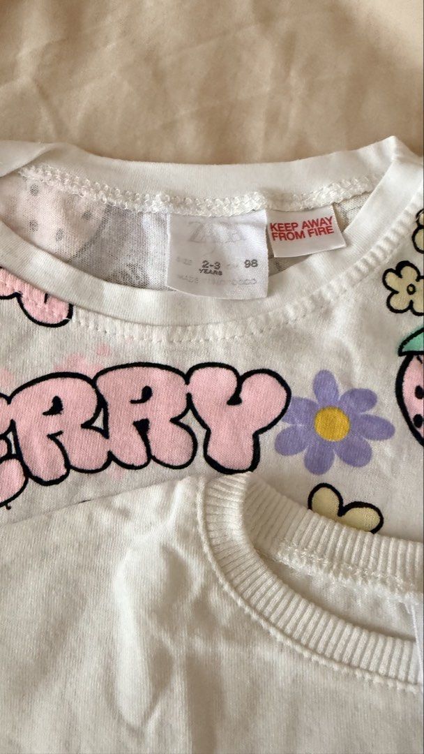 Zara Kids T-Shirts Bundle (2-3 Years) (Category: Babies & Kids Fashion) located in Cainta. Submitted by carlaloo07 (Listing ID 1440982513, Image 2). Description: .