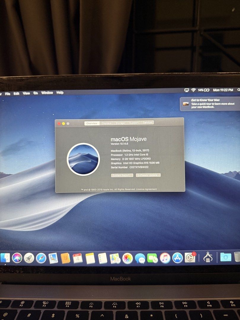 12inch MacBook 2017 Laptop445173114508431361