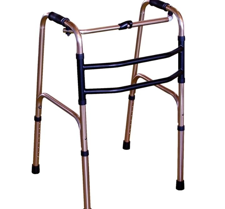 Adjustable Walking Frame (Category: Cardio & Fitness Machines) located in Kuala Lumpur. Submitted by fcs22 (Listing ID 1436060069, Image 1). Description: - Adjustable walking frame for mobility support. - Sturdy frame with adjustable height settings. - Comfortable hand grips. - Designed for easy movement. - Suitable for individuals needing walking assistance..