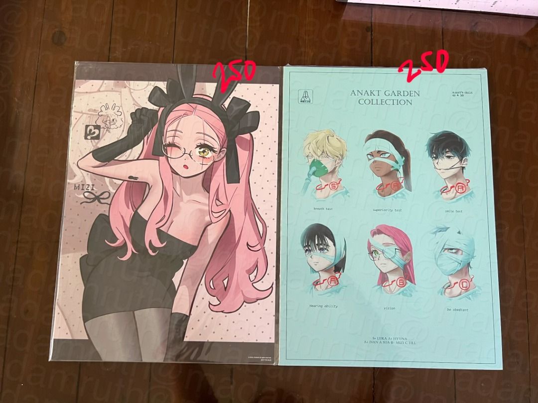 Alien Stage ALNST A3 Posters Mizisua HyunaLuka Mizi Sua Hyuna Luka Ivan ...