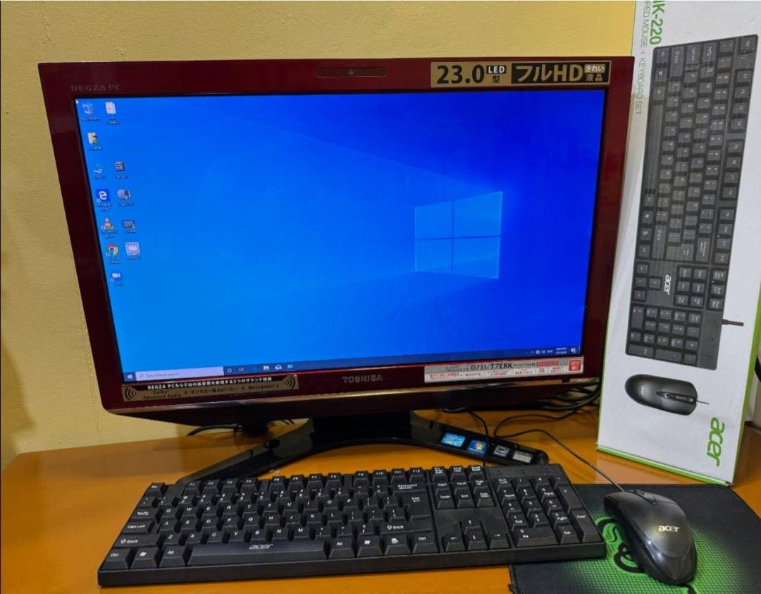 All in one PC Toshiba Dynabook (Category: Laptops & Notebooks) located in Manila. Submitted by lonelyme_1986 (Listing ID 1436094876, Image 3). Description: All in one PC Toshiba Dynabook i7 2nd gen 8gb/128gb ssd.
