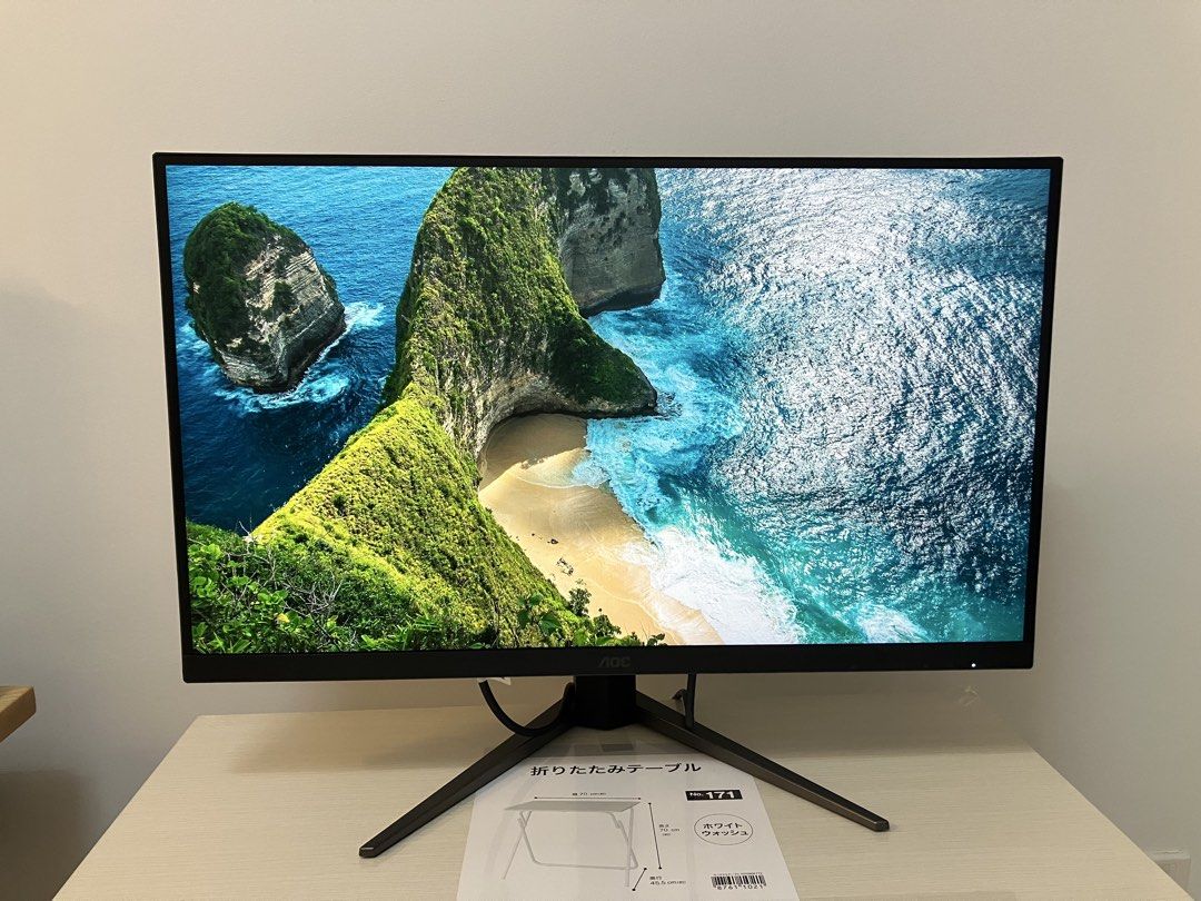 AOC 27” QHD FAST IPS 180HZ MONITOR