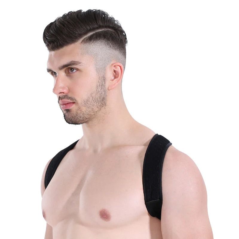 AOLIKES 3101B - Neoprene Adjustable Back Posture Corrector (Category: Braces, Support & Protection) located in Manila. Submitted by abot.ph.17846 (Listing ID 1435984319, Image 3). Description: Place of Origin: Jiangsu, China Brand Name: Aolikes Model Number: C-3101B Applicable People: Universal Style: Back Support Belts Protection class: Basic Protection Function: Non-Slip Product name: Adjustable Shoulder Support, Leather Back Support Posture Co