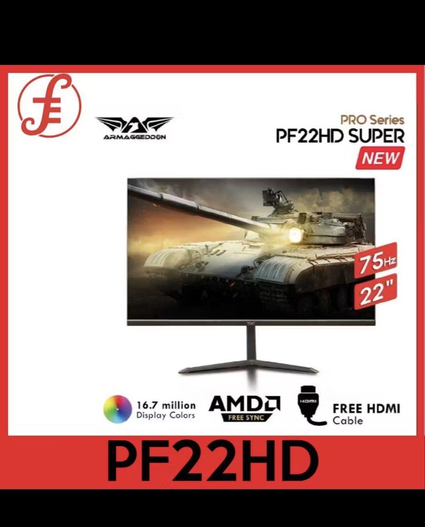 Armaggedon PF22HD super 120 hz monitor