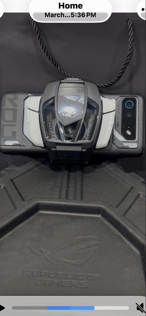 ASUS ROG Phone 7 Ultimate (Category: Asus) located in Quezon City. Submitted by chariztanayala328 (Listing ID 1435979848, Image 1). Description: - ASUS ROG Phone 7 Ultimate - 165Hz AMOLED Display - Snapdragon 8 Gen 2 Processor (up to 3.2 GHz) - 12GB RAM + 512GB ROM - 50MP Sony IMX766 Sensor - 6000mAh Battery -Bought this as a gift for myself kaso mas sanay ako sa iphone, di nagagamit. 1 month palang sakin. With complete papers and receipt. .