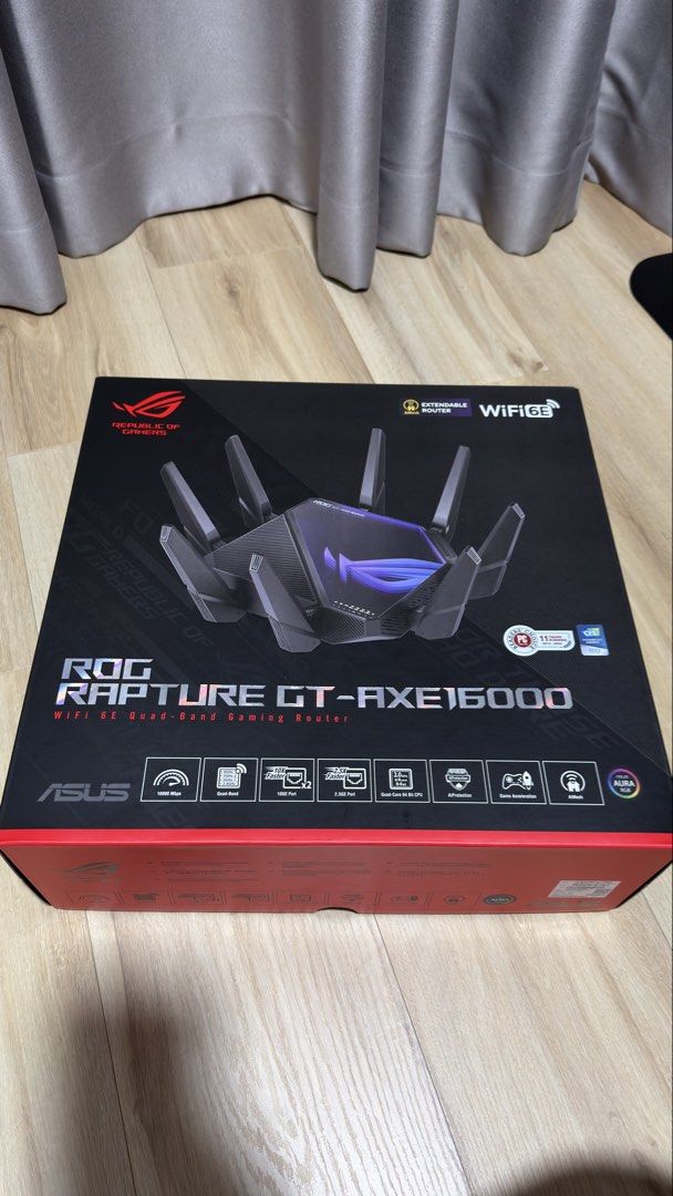 ASUS ROG RAPTURE GT-AXE16000444918680310272000