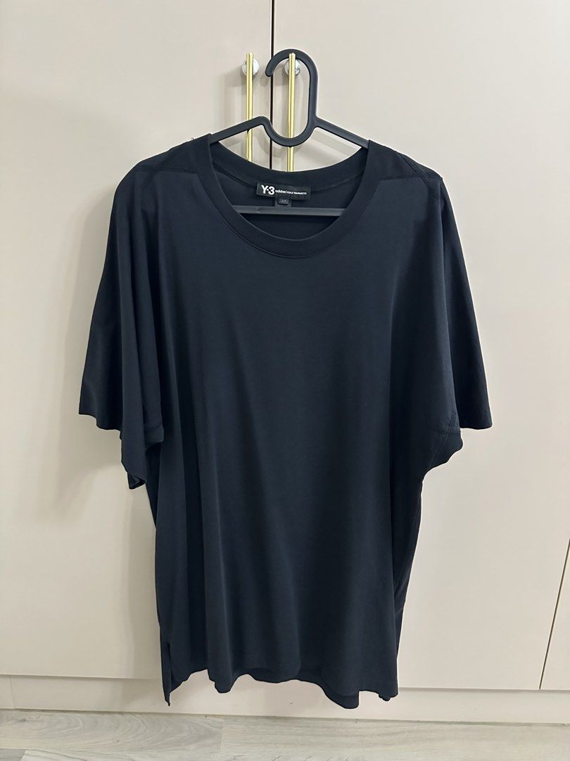 Authentic Adidas Y-3 Yohji Yamamoto Black Oversized T-Shirt (Category: Tshirts & Polo Shirts) located in Singapore. Submitted by wanlucg (Listing ID 1436071841, Image 1). Description: - Authentic Adidas Y-3 Yohji Yamamoto oversized black t-shirt - Size S, oversized and long T shirt. - Lightly used. Still in great condition. - Selling to clear wardrobe..