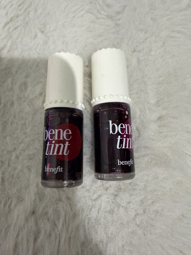Benefit benetint raspberry available (Category: Makeup) located in Manila. Submitted by nini_archives (Listing ID 1435953854, Image 2). Description: Swatched colors only! 99% full Get 2 for 3.5k.