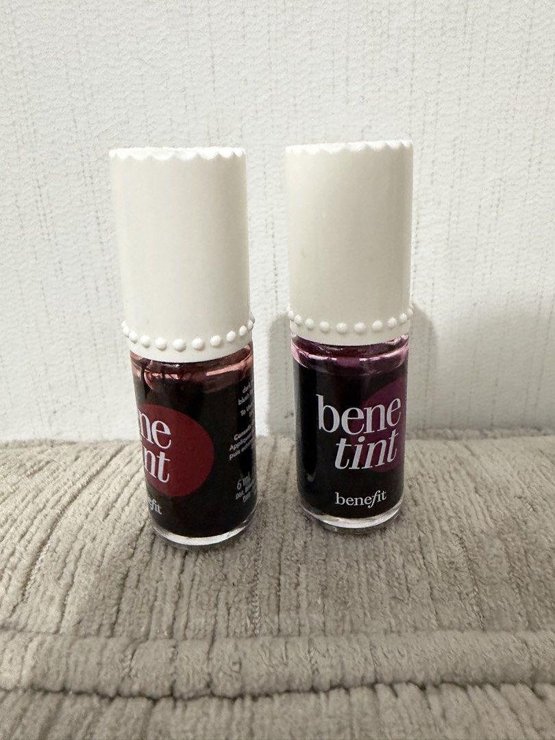 Benefit benetint raspberry available (Category: Makeup) located in Manila. Submitted by nini_archives (Listing ID 1435953854, Image 3). Description: Swatched colors only! 99% full Get 2 for 3.5k.