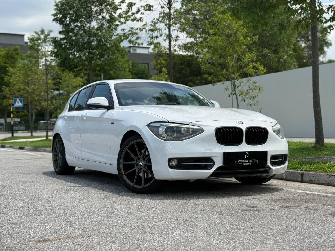 BMW 1 Series Hatchback 118i 5dr (A) (Category: Used Cars) located in Singapore. Submitted by preciseauto (Listing ID 1435926518, Image 1). Description: 🔥🔥BOSS SAY ALL MUST GO CLEARANCE SALE🔥🔥 🚨CHEAPEST CARS IN THE MARKET🚨 🚘$500 DRIVEAWAY🚘 🏦LOWEST INTEREST FROM 1.48%🏦 🟢1 YEAR WARRANTY🟢 🔧FREE 1 YEAR SERVICING🔧 🏬 Vehicle 120 Points INSPECTION CHECK By In House Workshop BEFORE we put them for SALE 🚕 PHV Drivers Welcomed 🔁 High Trade 