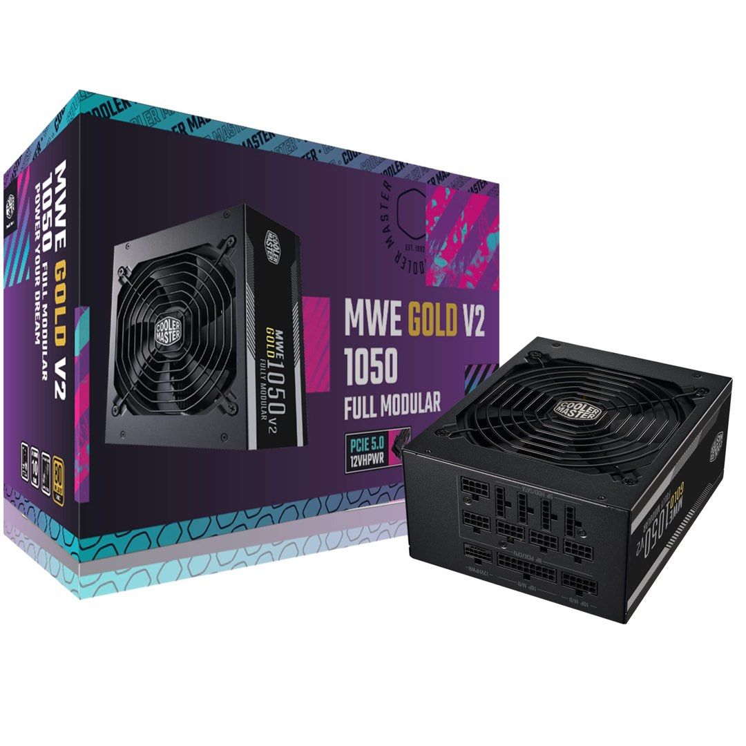 BNIB Cooler Master MWE Gold V2 1050W Full Modular PSU (Local warranty till 2031)