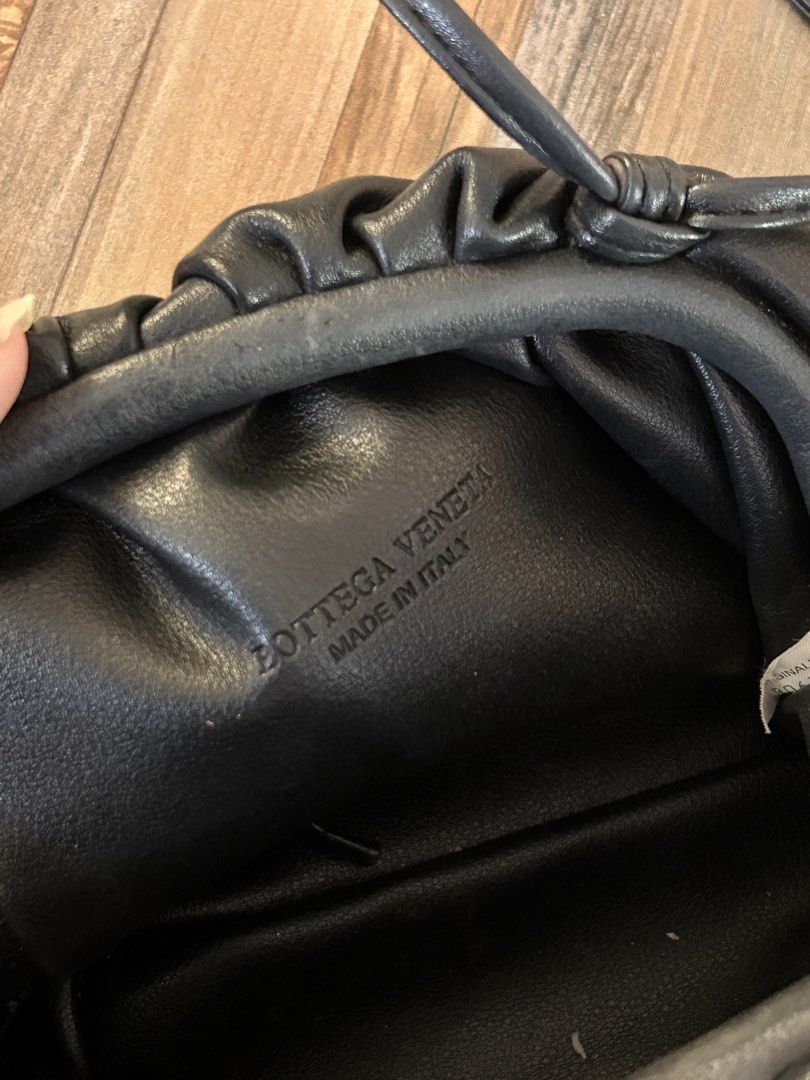Bottega Veneta Black Shoulder Bag (Category: Luxury Bags & Wallets) located in Tarlac. Submitted by ae01019x (Listing ID 1435975647, Image 3). Description: - Black Bottega Veneta shoulder bag - Gathered design - Long strap - Interior label: "Made in Italy" - Serial number: B06353555N no issues color may vary due to lighting condition.