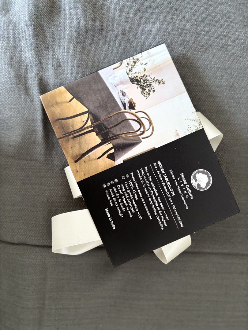 Brand new 100% cotton dining Table cloth