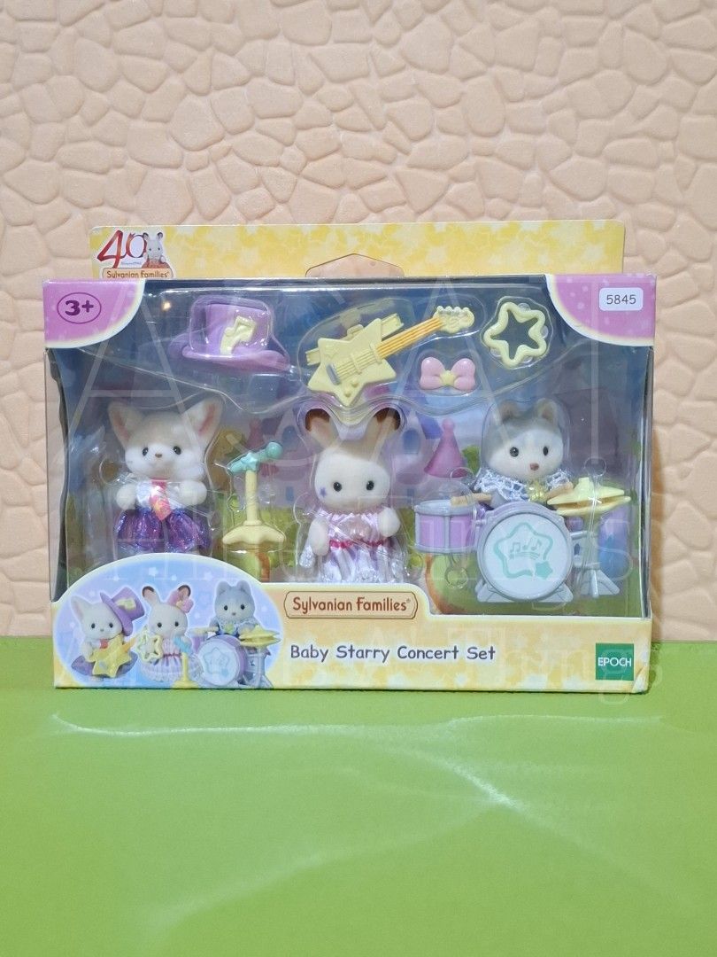 BRAND NEW Sylvanian Families Baby Starry Concert Set (Category: Kids Toys) located in Valenzuela. Submitted by allsortsathings.mnl (Listing ID 1436028455, Image 1). Description: .