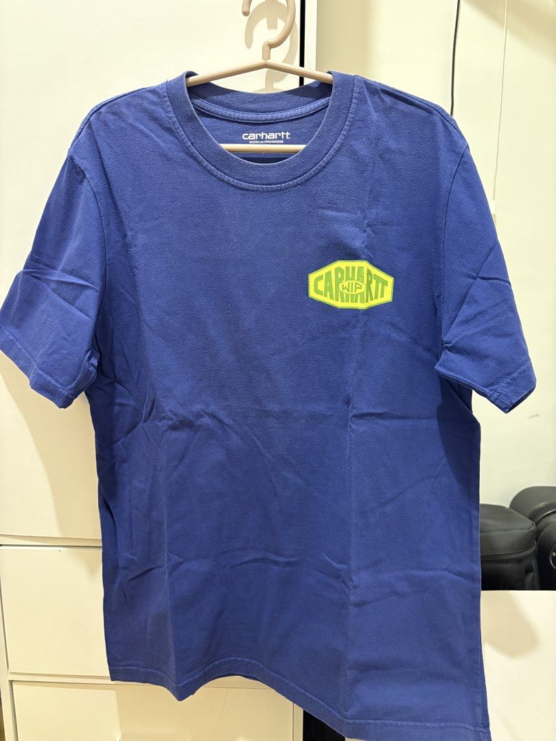Carhartt Blue WIP Shirt (Category: Tshirts & Polo Shirts ) located in Cainta. Submitted by jamessss23 (Listing ID 1436092987, Image 1). Description: Fits medium to large body frame Authentic carhartt wip No issues.