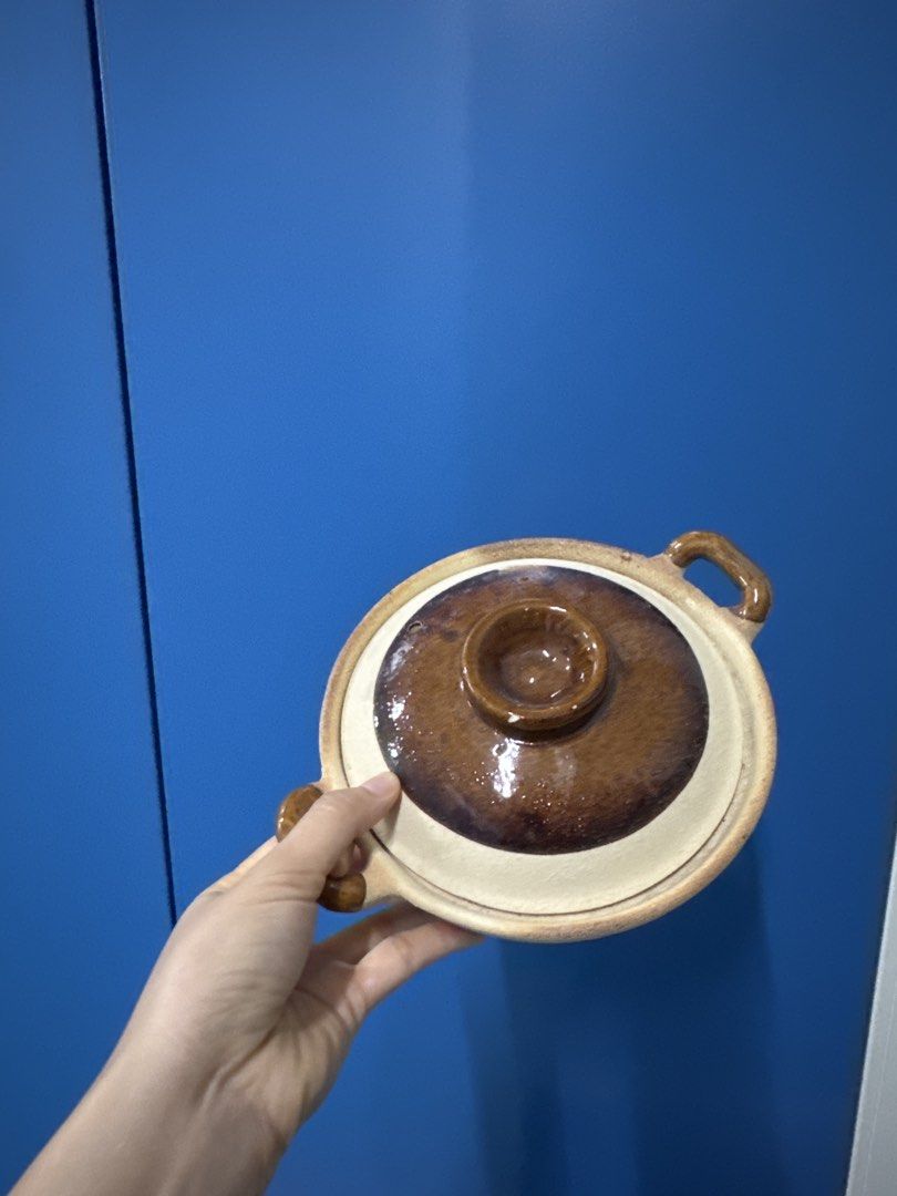 Ceramic Clay Pot with Lid444742718813655041