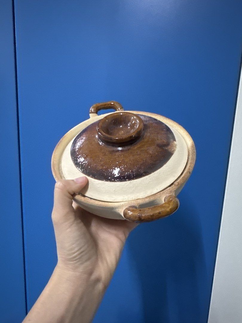 Ceramic Clay Pot with Lid444742718813655043