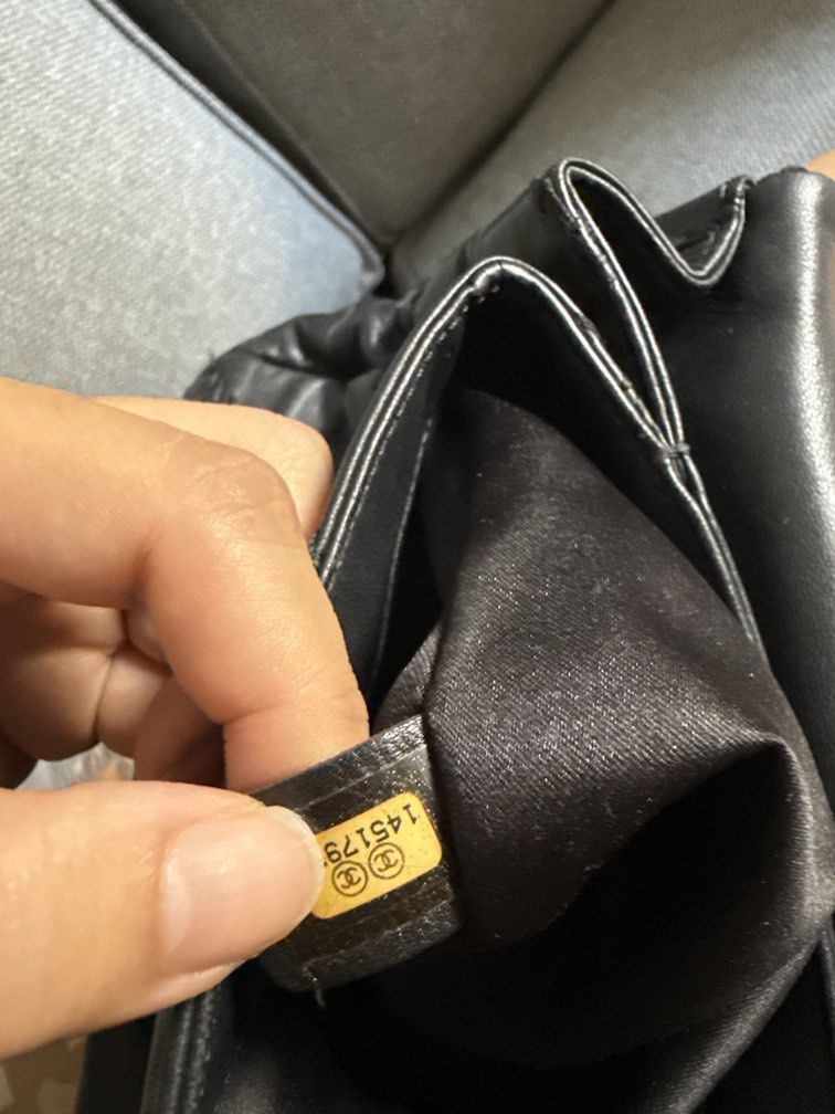 Chanel_wild stitch_Shoulder Bag with Chain (Category: Luxury Bags & Wallets) located in Taguig. Submitted by cherhyuen (Listing ID 1435719168, Image 3). Description: Leaving Philippines – Authentic Chanel Wild Stitch Shoulder Bag • 100% Authentic with hologram sticker • Distinctive flap silhouette – a unique alternative to the classic Chanel Flap • Signature Wild Stitch detailing • Well maintained and in good condition • Without box/card Rare pie