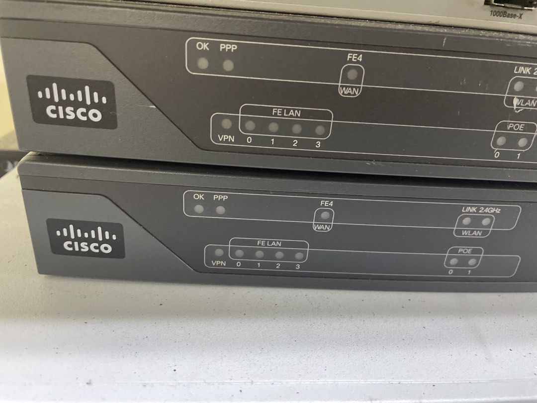 Cisco Router 800 Series444918685007226880