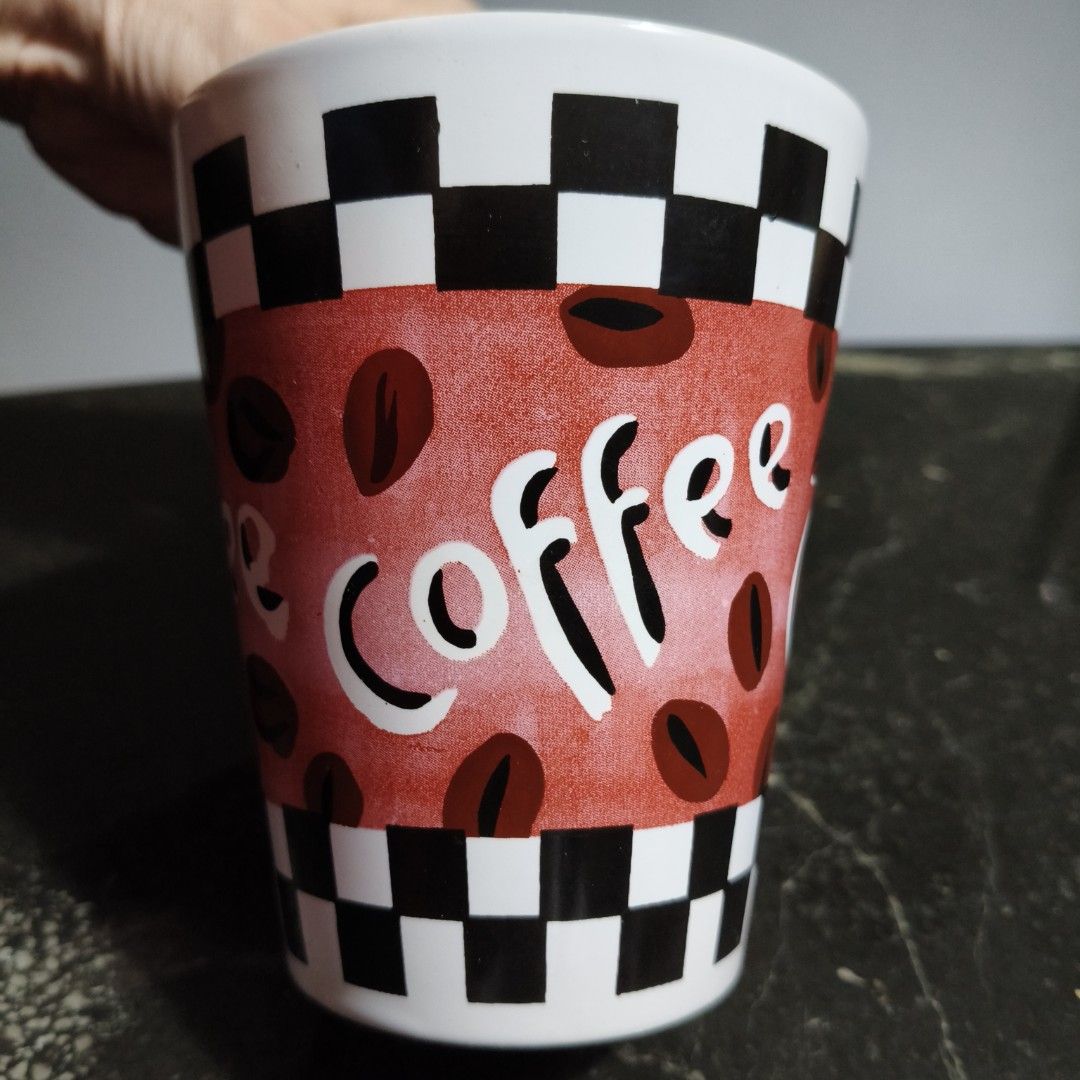 Coffee Mug with Coffee Bean Design (Read listing & reply accordingly)445126897084016641