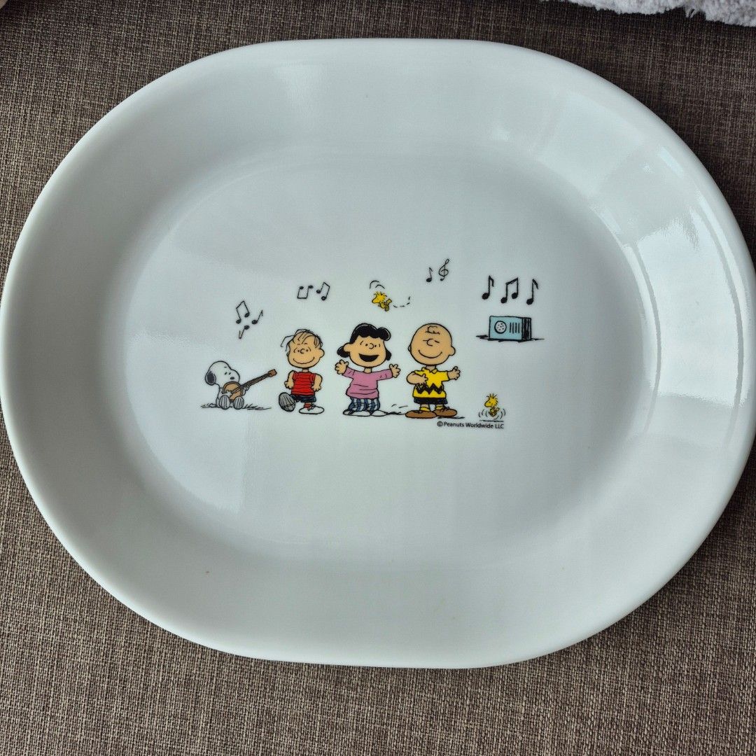 Corelle Snoopy Plate444870634641172480