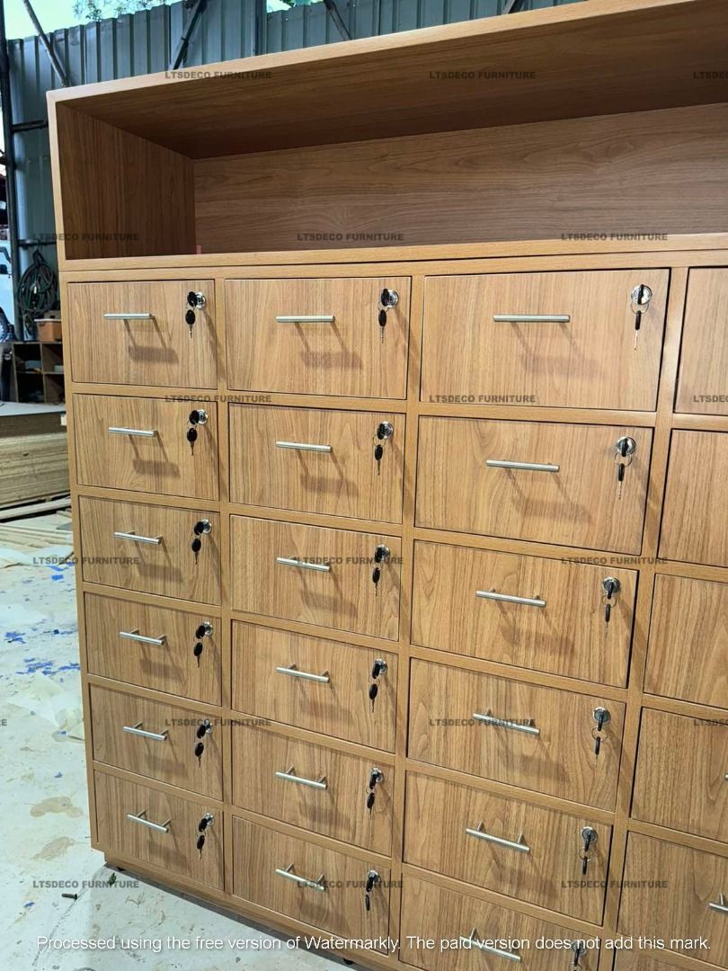 COSTOMIZED LAMINATED KEY DRAWERS WITH LOCK AND KEY OFFICE FURNITURE ...