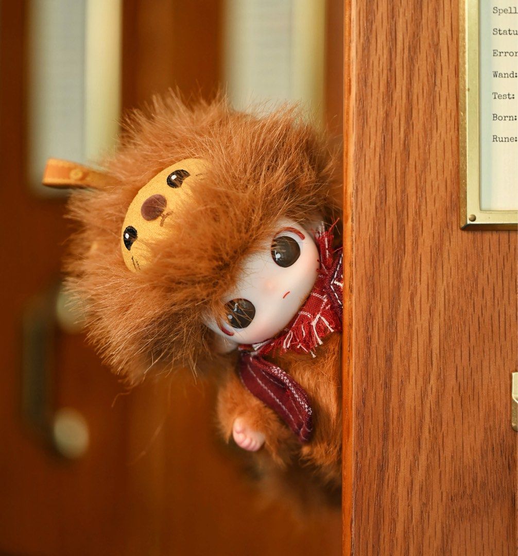 Dimoo The Secret Theatre Club Series-Vinyl Plush Pendant - Timid Lion ...