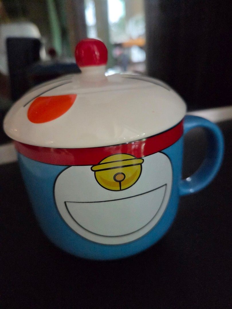 Doraemon Mug with Lid444868002243553283