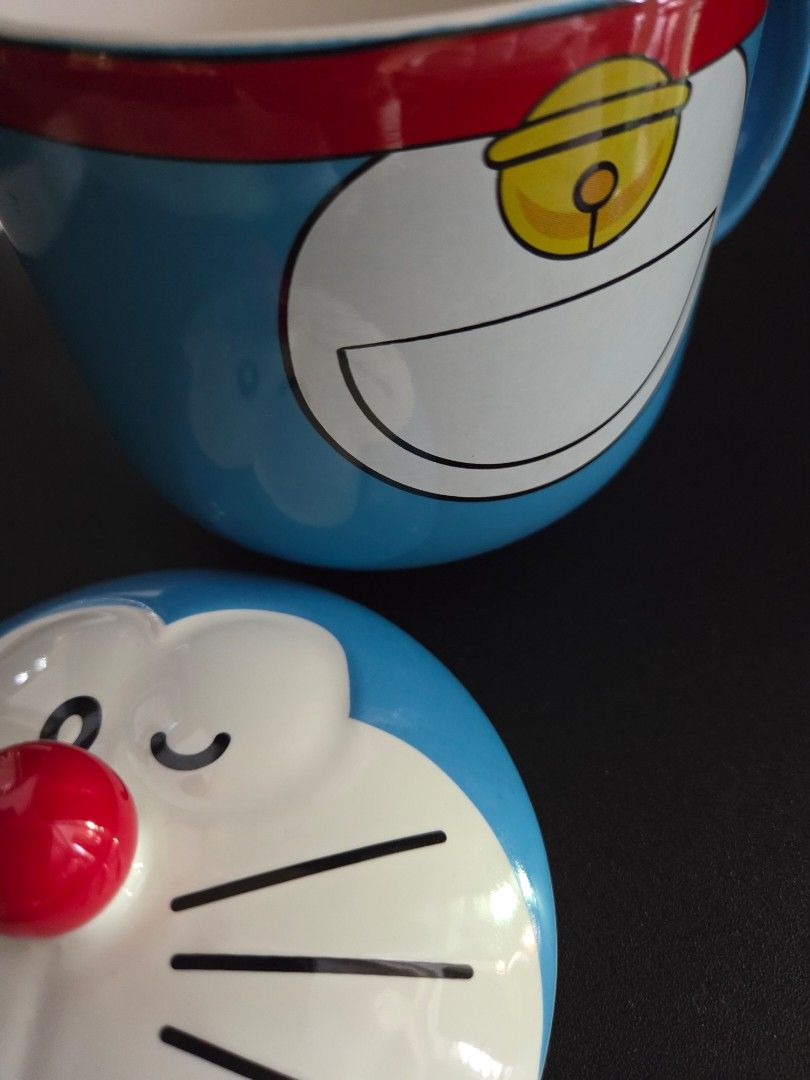 Doraemon Mug with Lid444868002243553282