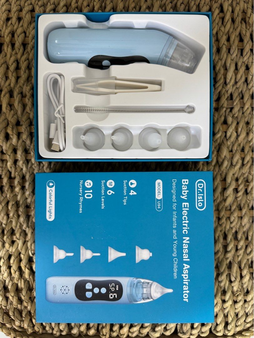 Dr. Isla Nasal Aspirator (Category: Baby Toiletries & Grooming) located in Quezon City. Submitted by jazz_declutter (Listing ID 1436091091, Image 1). Description: Dr. Isla Nasal Aspirator Used once Original price: ₱754 Selling price: ₱550 RFS: hindi na nagagamit.