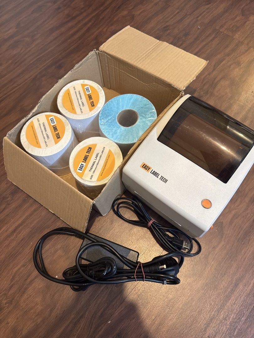 Easy Label Tech Thermal Label Printer with Labels444683717653964800