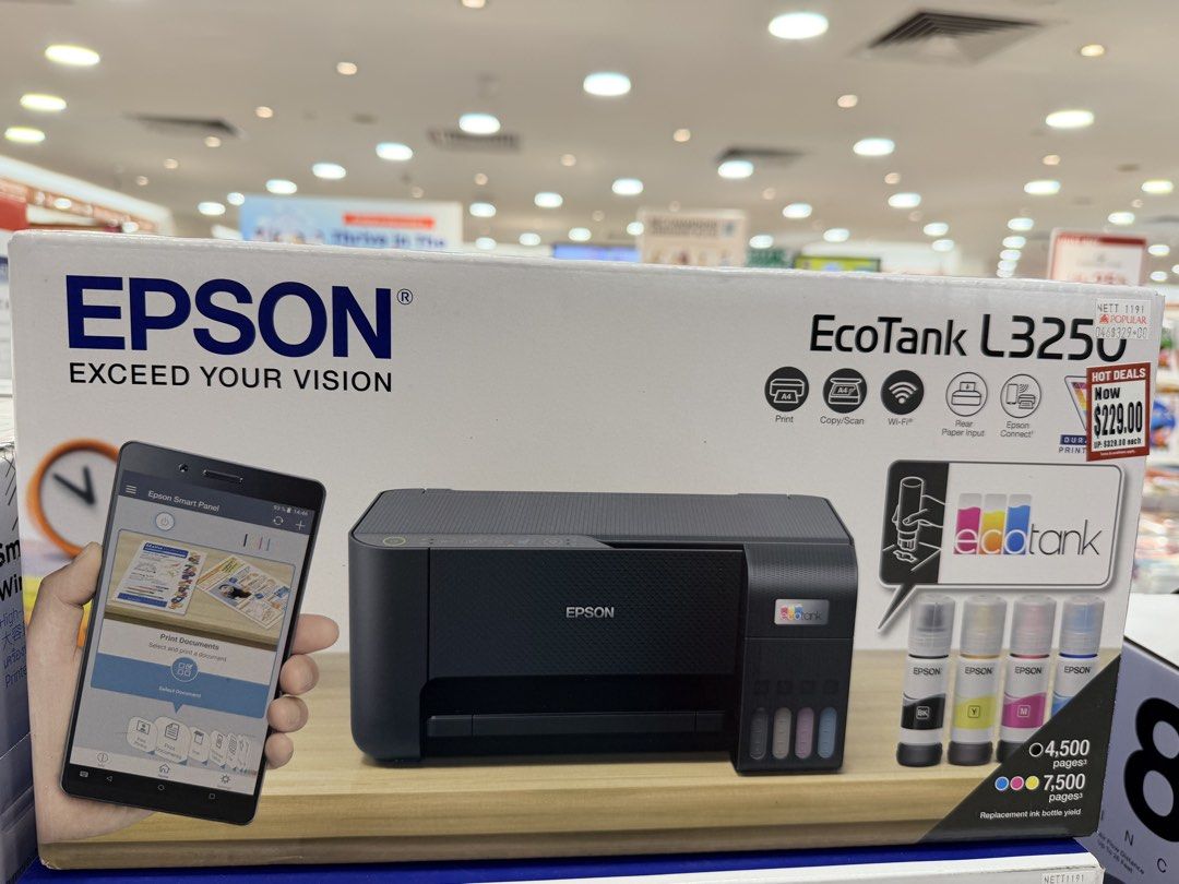 Epson EcoTank L3250 Printer - Brand New444683718556405760