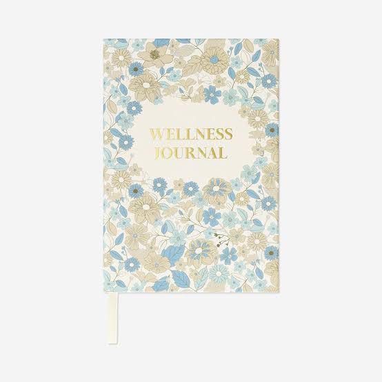Floral Wellness Journal (Flying Tiger) (Category: Stationery & School Supplies) located in Manila. Submitted by mstenj (Listing ID 1436002626, Image 1). Description: - Floral design wellness journal - Track daily habits and goals - Includes daily and weekly tracking pages - Features a ribbon bookmark.