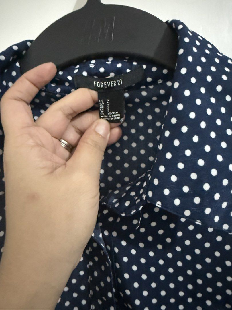 Forever21 Polkadot Dress (Category: Dresses) located in Cavite. Submitted by shopnshare (Listing ID 1436090464, Image 2). Description: Silky, flowy dress. Really love this!.