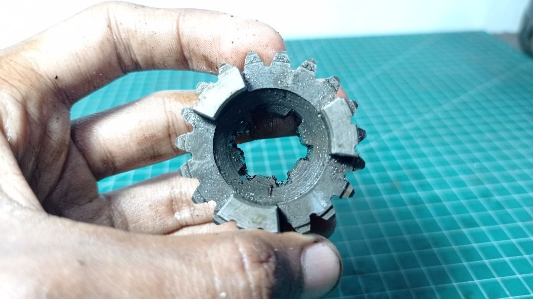 Gear Box Gigik Gigi Rasio 3RD Transmisi Yamaha RX King dt 100 rxk rxs ...