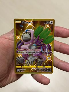 gold oranguru pokemon card 2020 POKEMON VIVID VOLTAGE main image 1