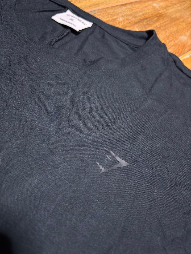 Gymshark baggy/loose blouse (Category: Blouses) located in Cagayan de Oro. Submitted by kirkwax_4 (Listing ID 1436014495, Image 3). Description: Gymshark baggy/loose style blouse XL (23.5x27) loose style Like new No issue 480 freeship.