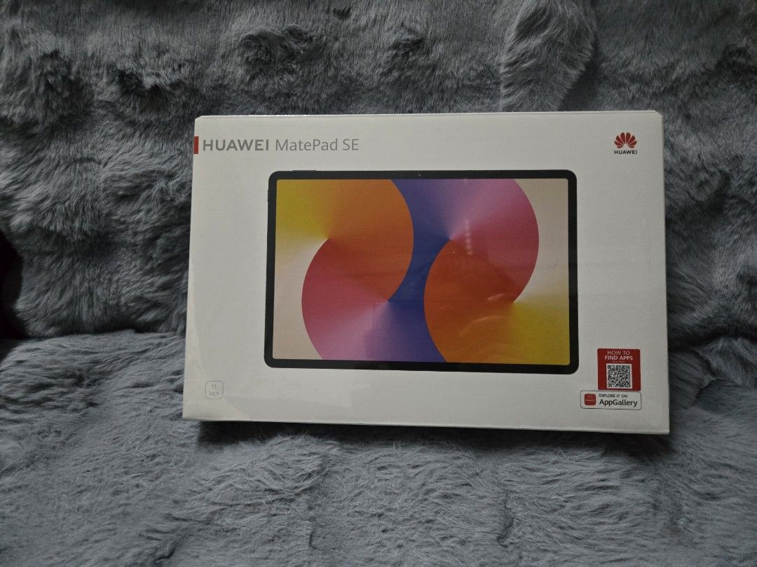 Huawei matepad SE 11" grey (Category: Android) located in Makati City. Submitted by melissa12345 (Listing ID 1436031474, Image 1). Description: Brandnew item sealed item 👉Read me 1st 📍Brand new 💯 📍Items on hand ❌ No COD 🏦 MOP bpi/bdo/GCash/maya 📍No return no exchange 📍Payment 1st before delivery 💰Cashless transaction at this moment. ,.