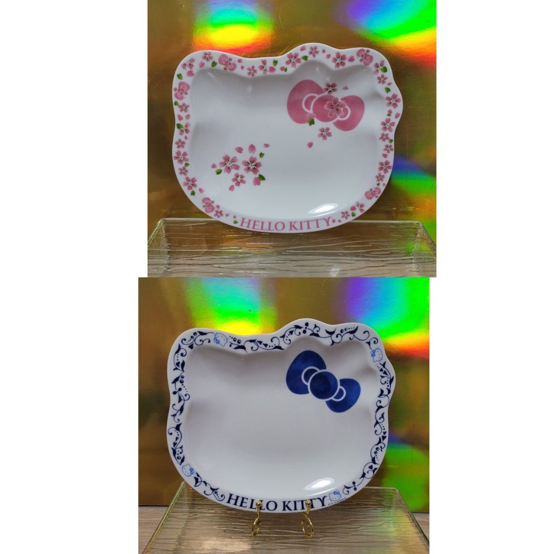 Japanese Hello Kitty floral border  dinnerware