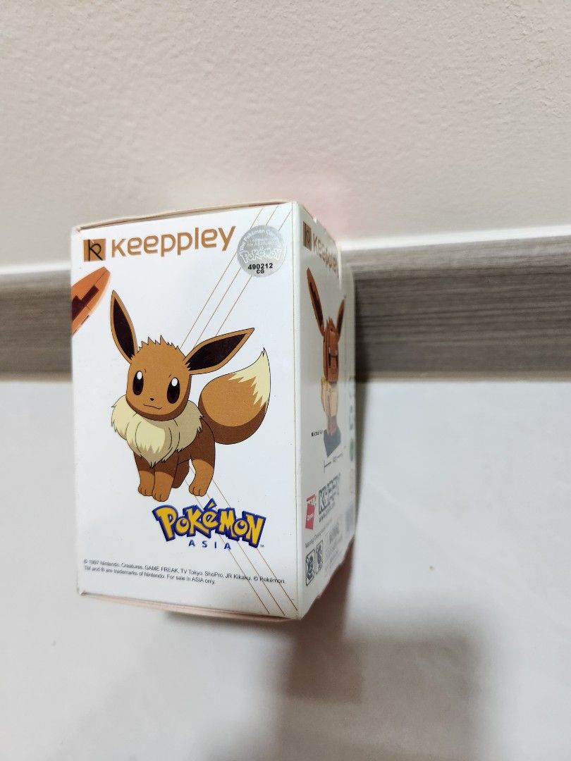 Keepley Pokemon Eevee Building Block, Hobbies & Toys, Toys & Games on ...