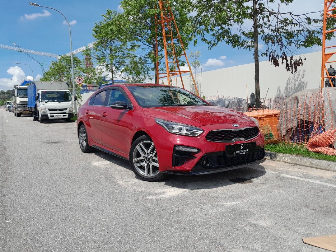 Kia Cerato 1.6A GT Line Sunroof Auto (Category: Used Cars) located in Singapore. Submitted by preciseauto (Listing ID 1436053685, Image 1). Description: 🔥🔥🔥BOSS SAY ALL MUST GO CLEARANCE SALE🔥🔥 🚨CHEAPEST CARS IN THE MARKET🚨 🚘$500 DRIVEAWAY🚘 🏦LOWEST INTEREST FROM 1.48%🏦 🟢1 YEAR WARRANTY🟢 🔧FREE 1 YEAR SERVICING🔧 🏬 Vehicle 120 Points INSPECTION CHECK By In House Workshop BEFORE we put them for SALE 🚕 PHV Drivers Welcomed 🔁 High Tra