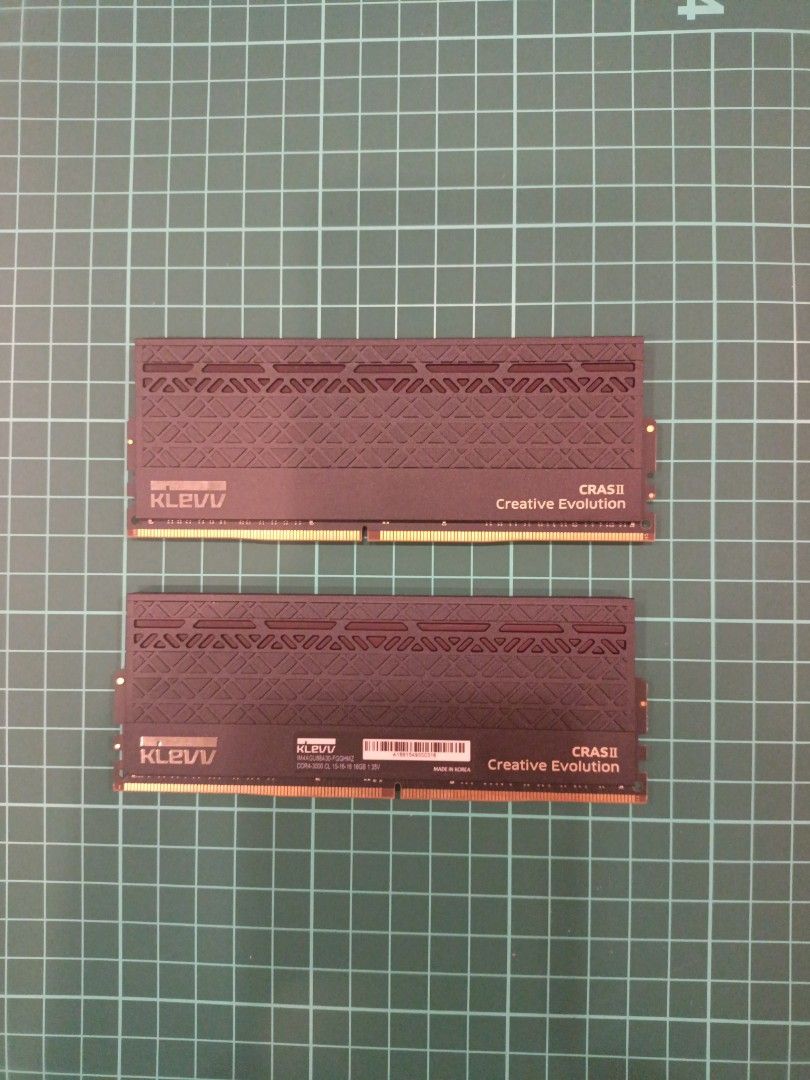 KLEVV Set of 16GiB x2 CRAS II Creative Evolution DDR4 RAM