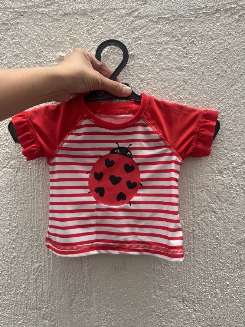 Lady Bug 2 Piece Swimsuit 6-9 Months (Category: Babies & Kids Fashion) located in Quezon City. Submitted by Tasi671 (Listing ID 1436079864, Image 1). Description: Imported from America 🇺🇸 American Brand Like New.
